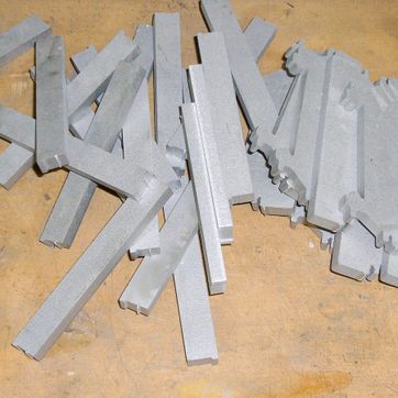 Beispiele aus der Lohnfertigung der ATECH GmbH in Chemnitz - Wasserstrahlschneiden in Lohnfertigung und Anlagenbau